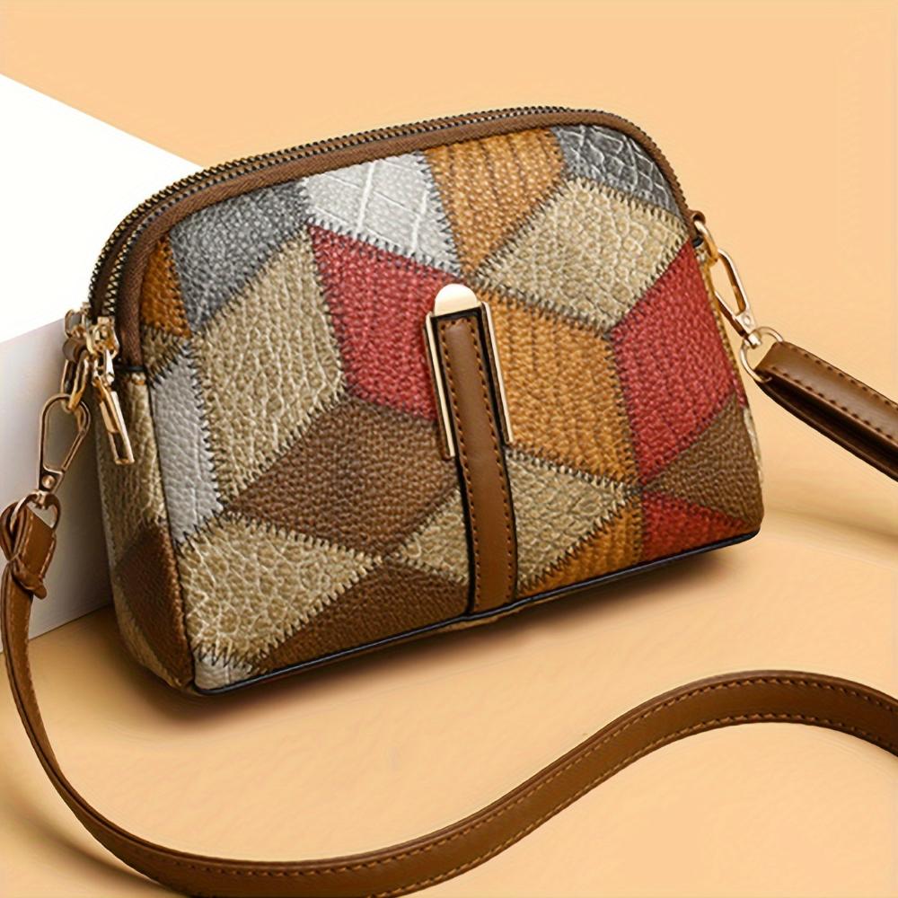 Ilona | Patchwork mintás mini válltáska