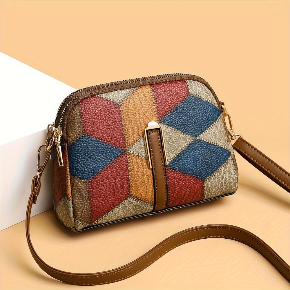Ilona | Patchwork mintás mini válltáska