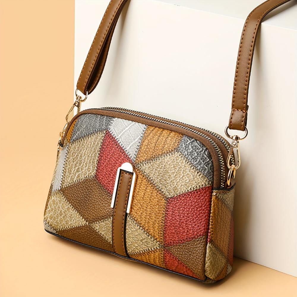 Ilona | Patchwork mintás mini válltáska