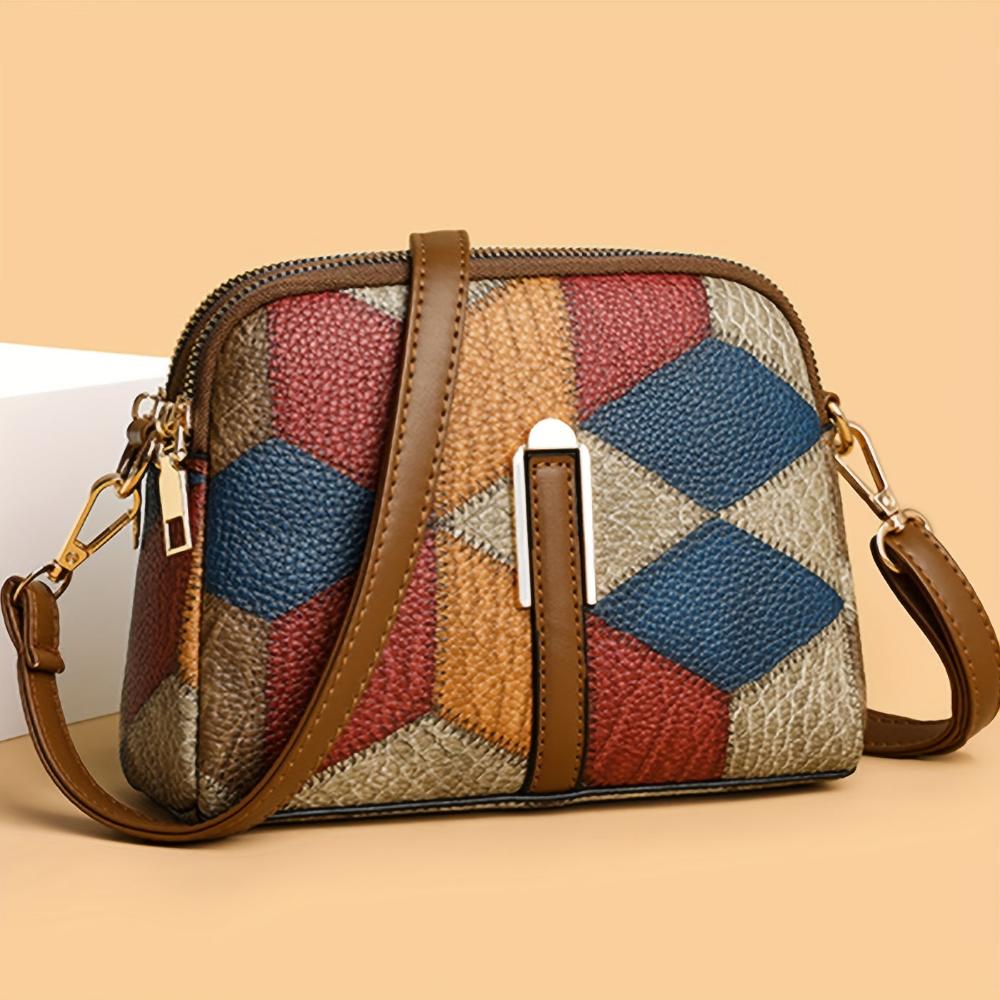 Ilona | Patchwork mintás mini válltáska