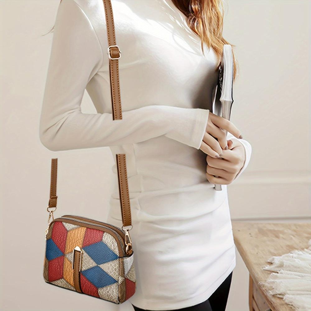 Ilona | Patchwork mintás mini válltáska