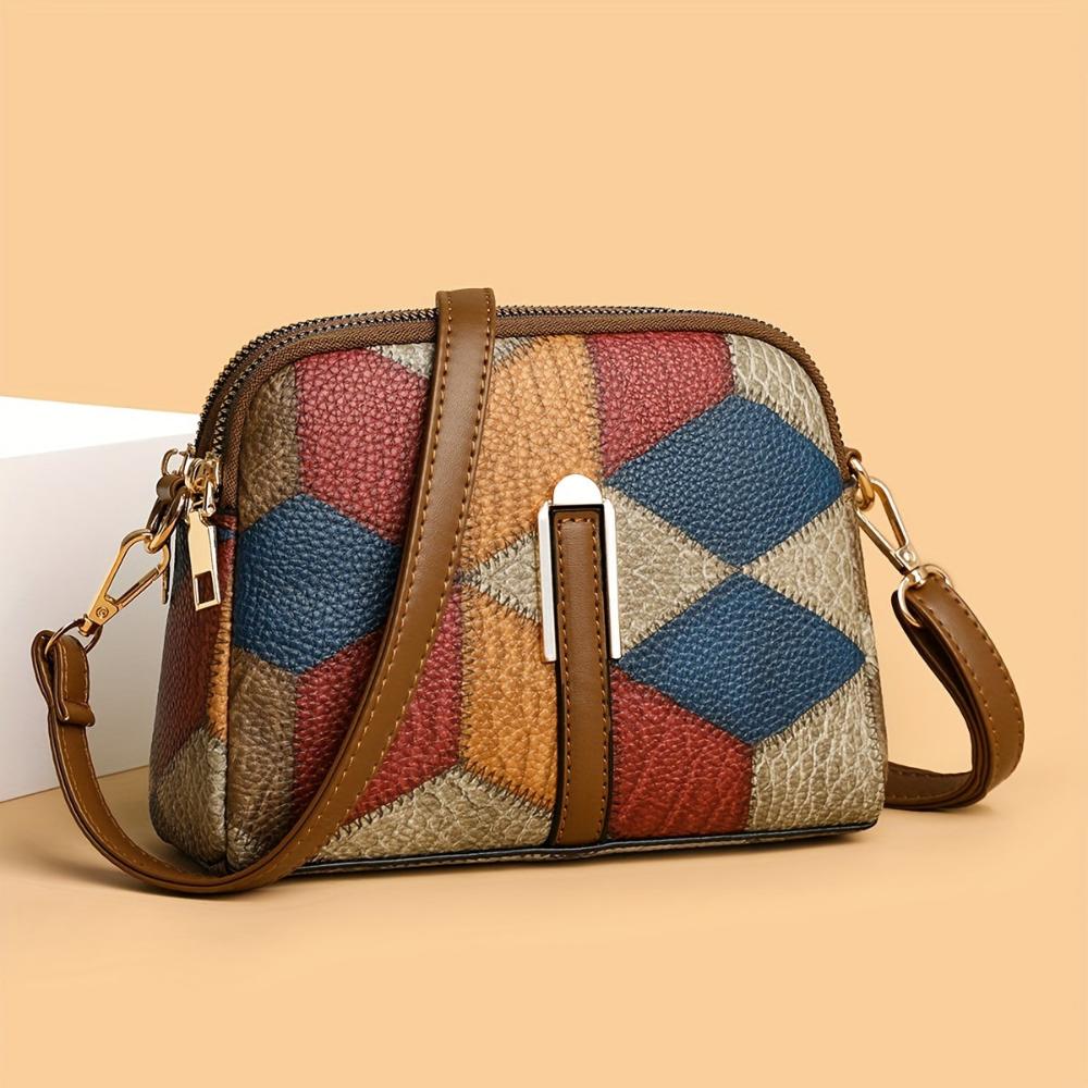 Ilona | Patchwork mintás mini válltáska