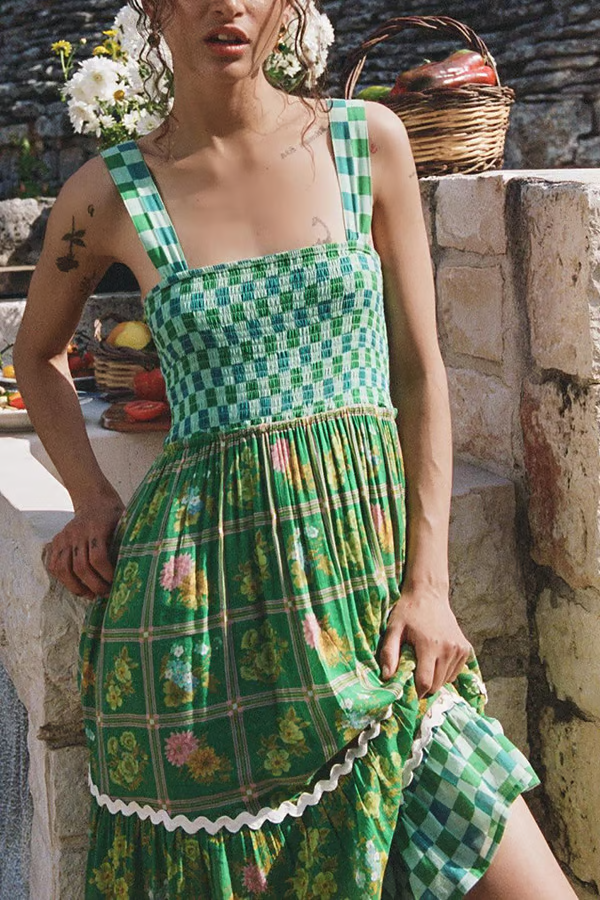 Basil | Sunshine Dreams boho maxi ruha