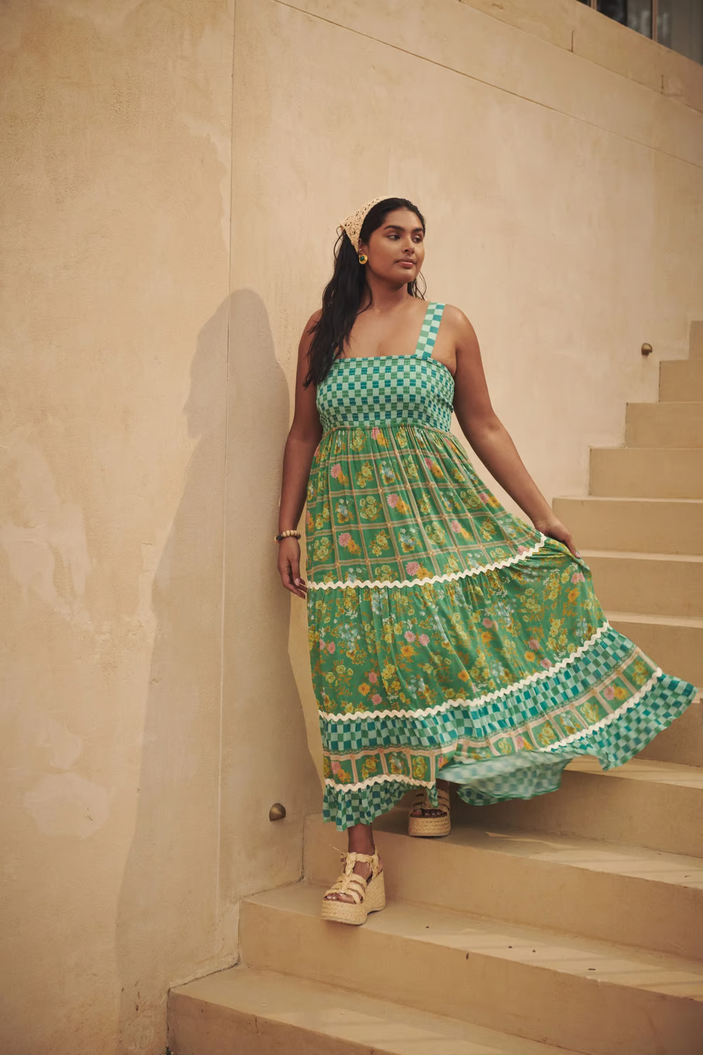 Basil | Sunshine Dreams boho maxi ruha