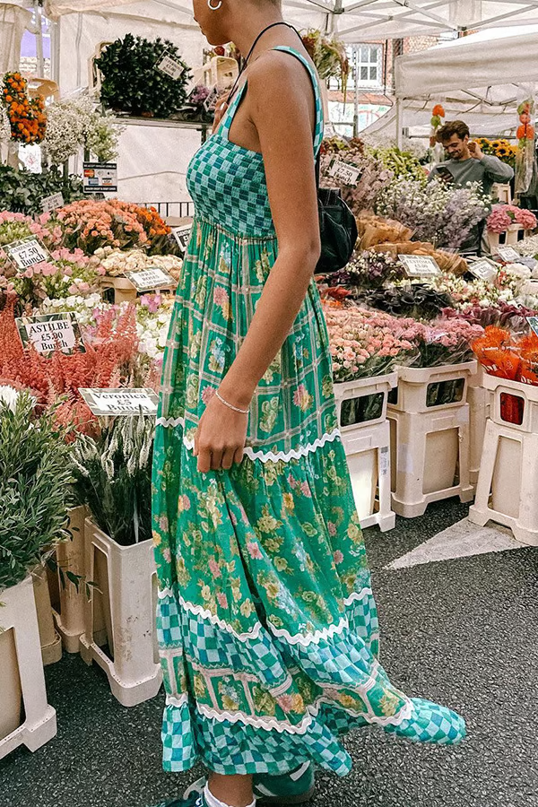 Basil | Sunshine Dreams boho maxi ruha