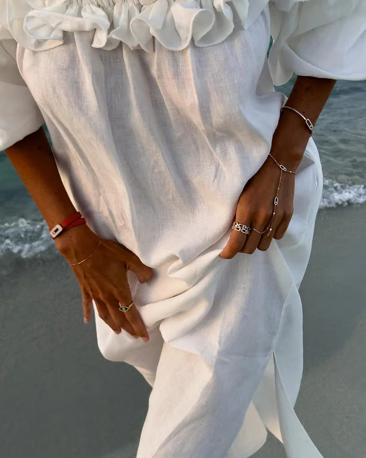 Sofia | Linen Dreams vállpántos ruha