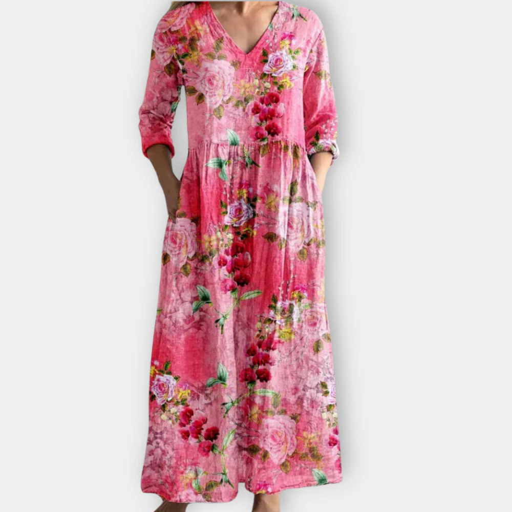Henrietta | Könnyed, vonzó boho maxi ruha