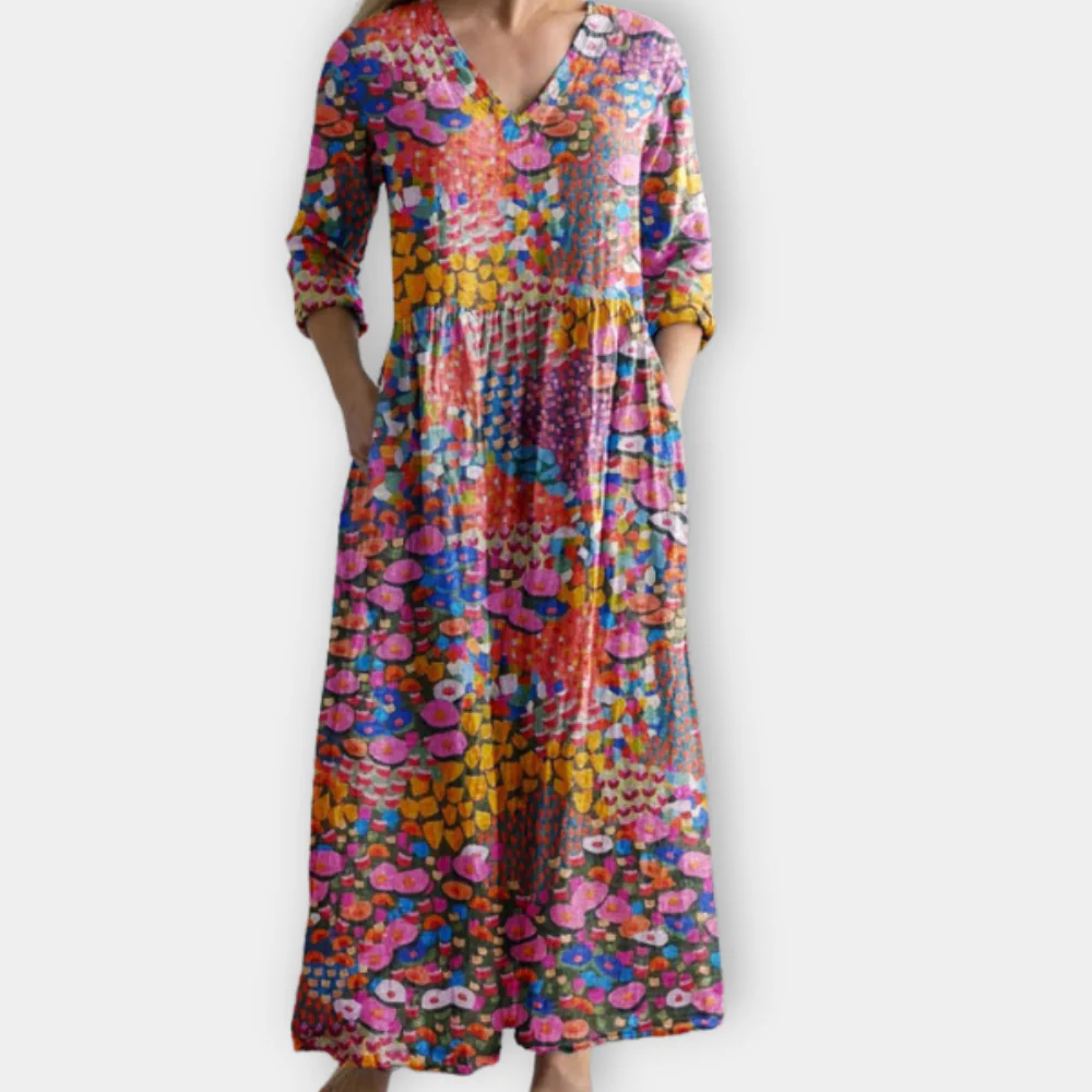 Juliet | Flattering Flowing Boho maxi ruha