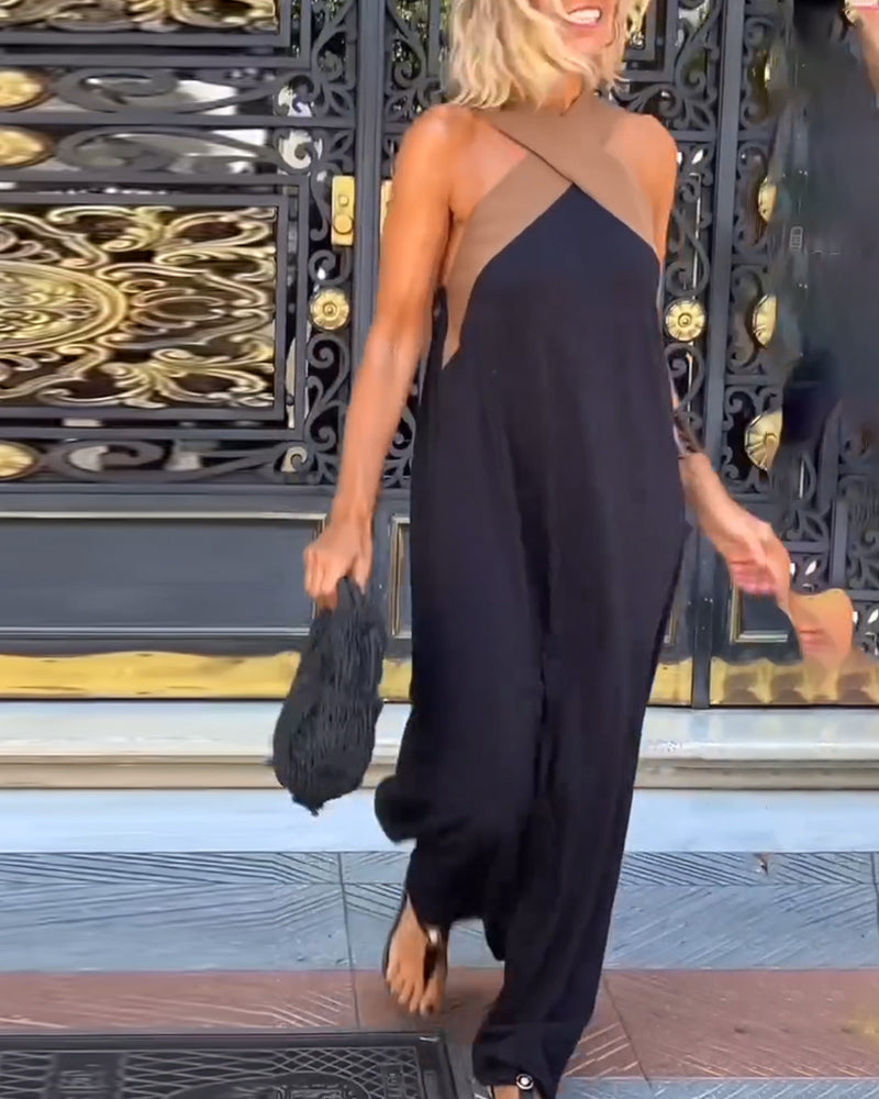 Nicole | Stílusos crossover nyakkivágású ruha