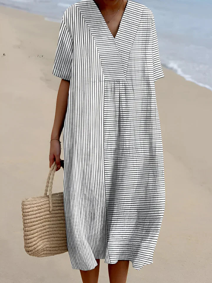 Saskia | Sikkes Summer Breeze nyomtatott ruha