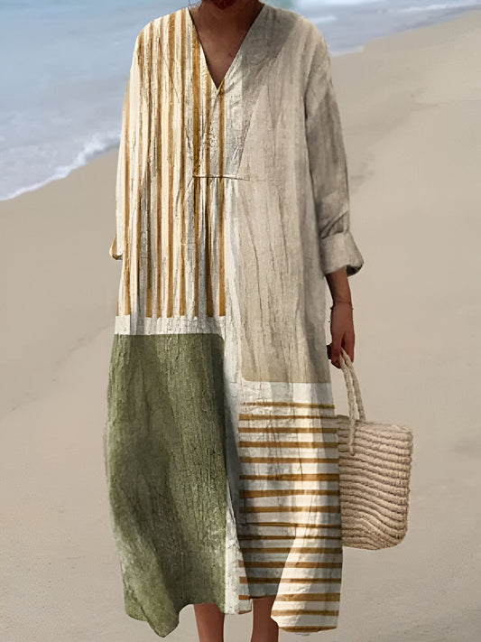 Saskia | Sikkes Summer Breeze nyomtatott ruha
