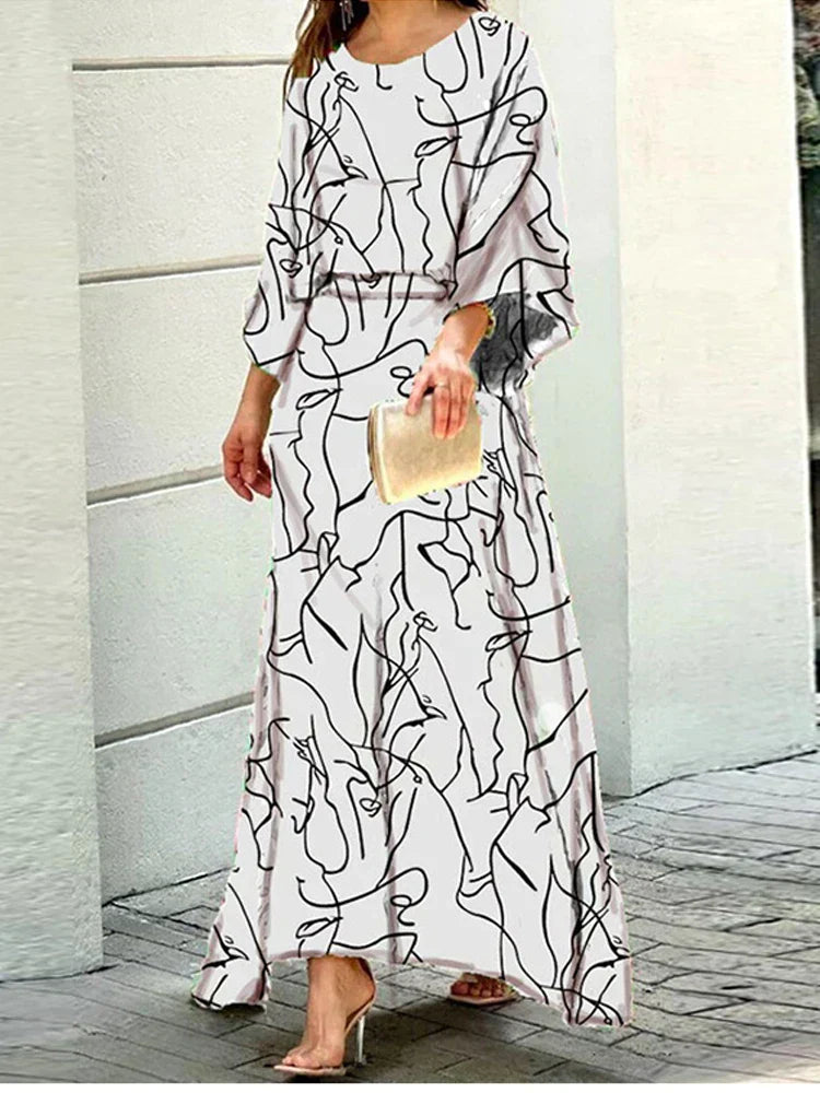 Esther | Trendi O-nyakú őszi ruha