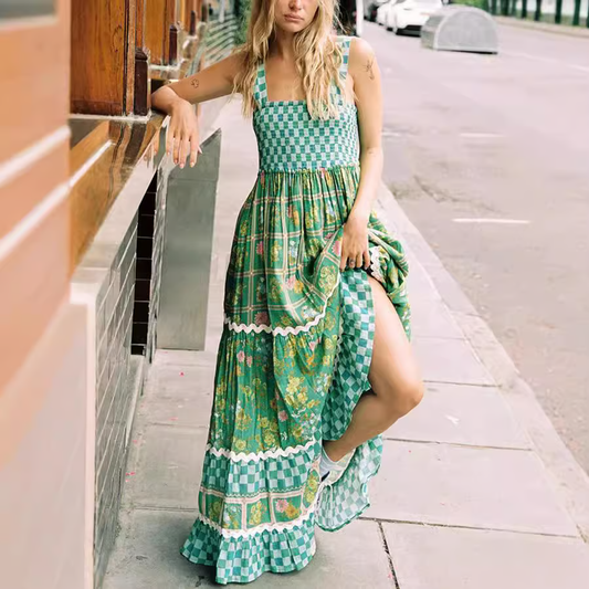 Basil | Sunshine Dreams boho maxi ruha
