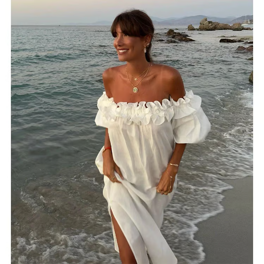 Sofia | Linen Dreams vállpántos ruha