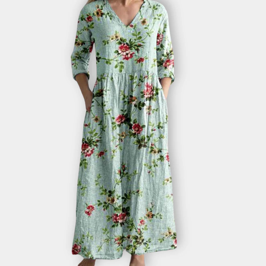Thalia | Szabad szellemű boho maxi ruha