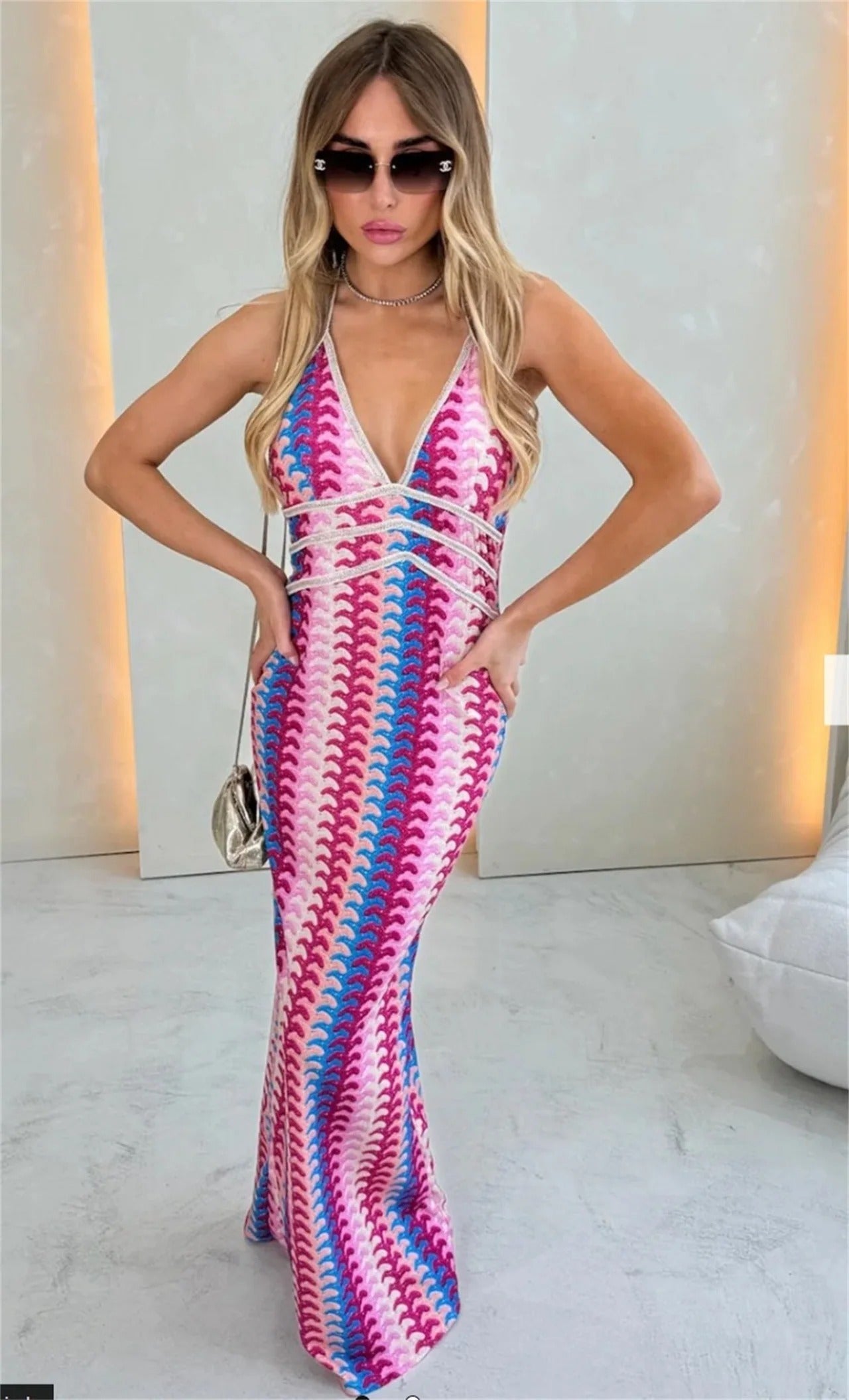 Charlotte | Boho horgolt strand tunika ruha